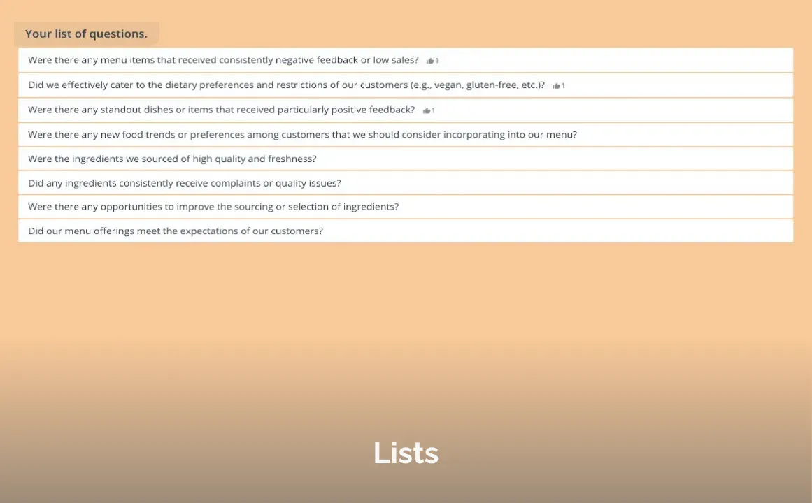Lists-style GroupMap template